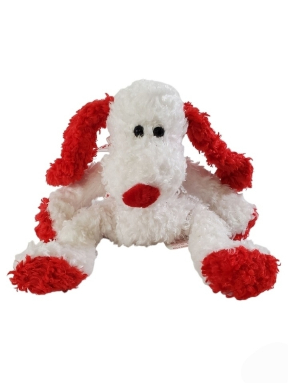 Ty Beanie Baby Of The Month Adonis The Puppy Dog 2005 Retired Red White